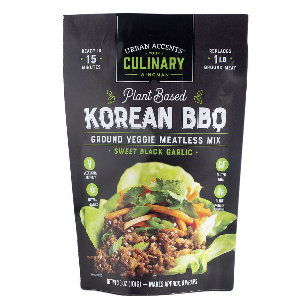 Stonewall Kitchen Chili Urban Accents Plant Based Korean BBQ Mix - Sweet Black Garlic  3.6oz