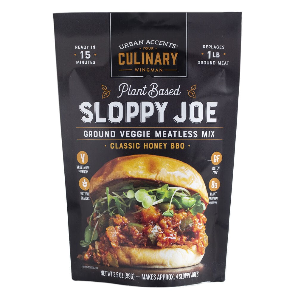 Stonewall Kitchen Chili Urban Accents Plant Based Sloppy Joe Mix 3.5 oz - Classic Honey BBQ