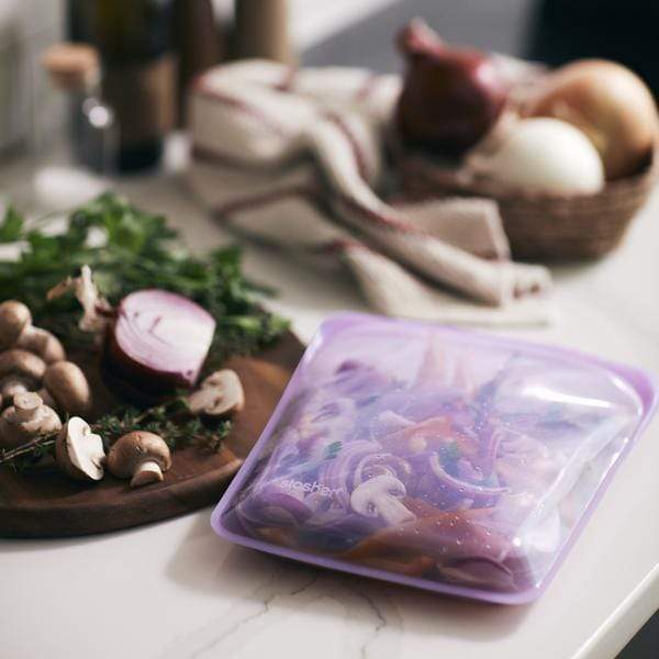 Stasher Storage Bags Stasher Reusable Silicone Half-Gallon Bag Purple