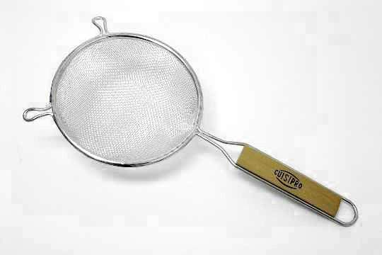 Cuisipro Strainer 5 1/2in Wooden Handle Strainer