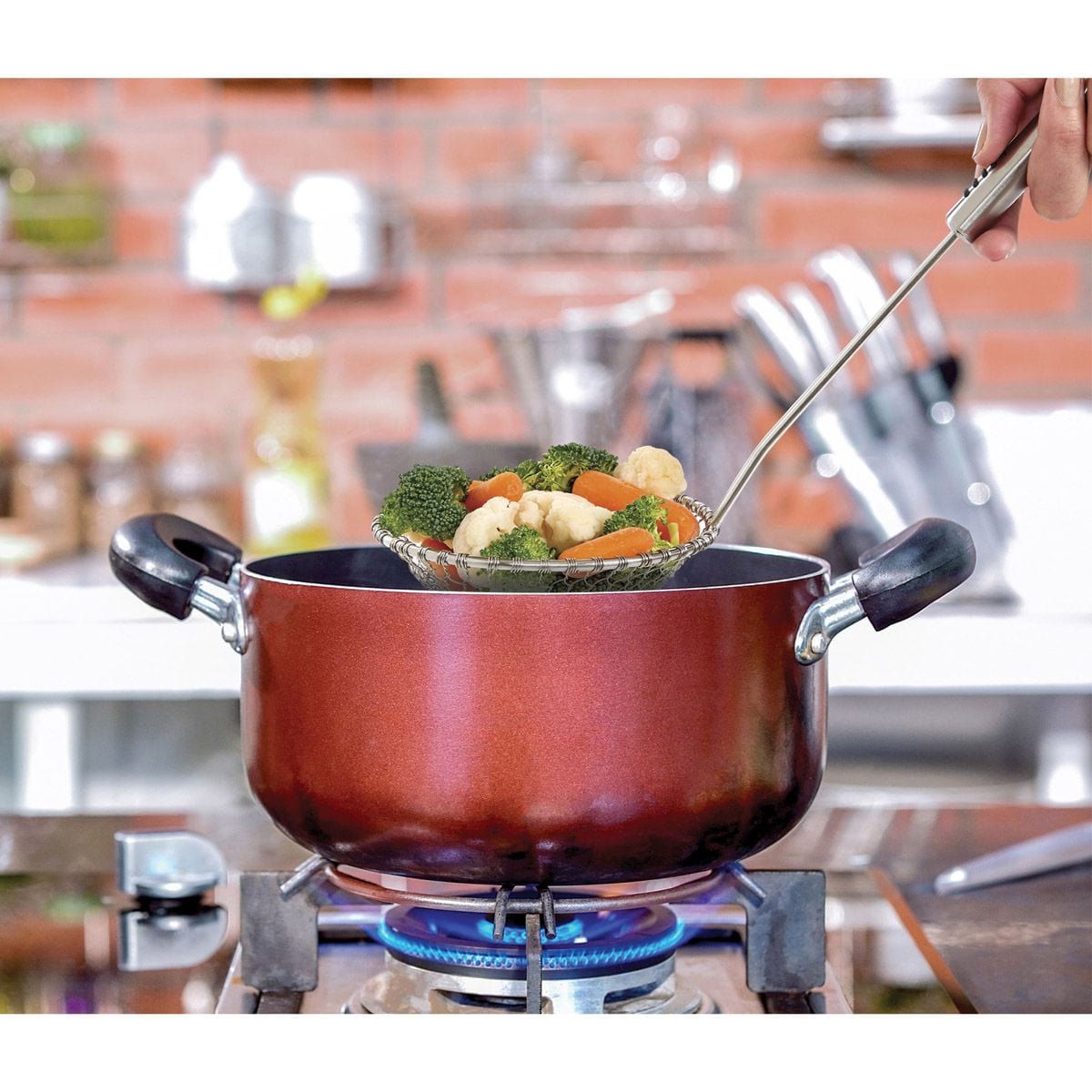 Harold Import Company Strainer Helen's Asian Kitchen Spider Strainer 7in
