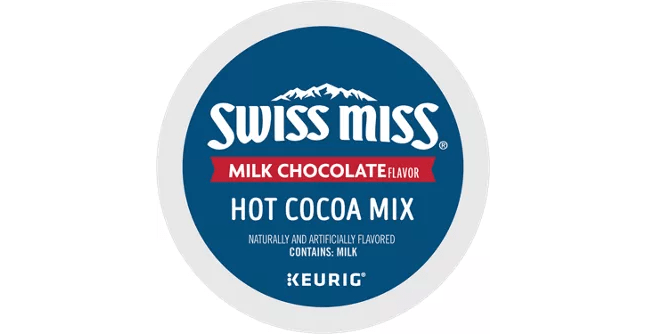 Swiss Miss Milk Chocolate K-Cup Hot Cocoa 22 Count Box Reading