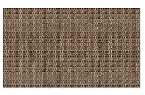 Ritz Tablecloth Ritz Textilene Placemat Tan/Orange/Rust Poly 13inx19in