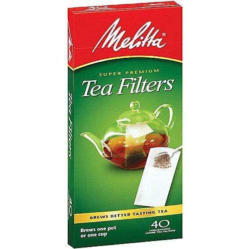 Melitta Tea & Coffee Accessories Melitta Loose Tea Filters (Pack of 40)