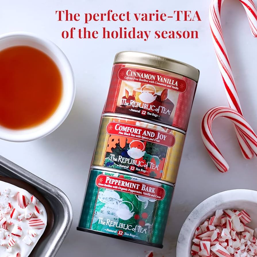 Republic of Tea Tea Republic of Tea Holiday Stackable Tea Tin