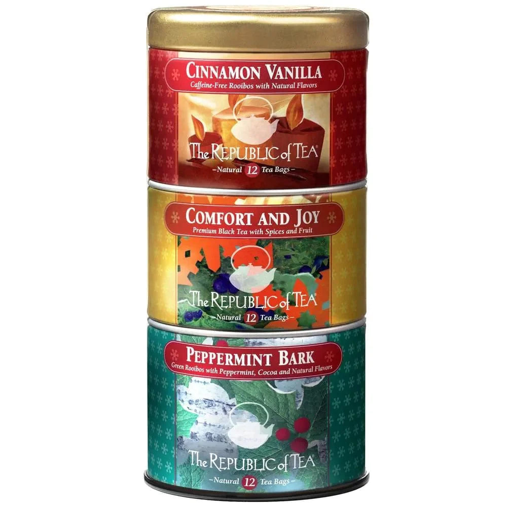 Republic of Tea Tea Republic of Tea Holiday Stackable Tea Tin