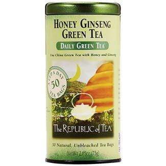 The Republic of Tea Tea The Republic of Tea Honey Ginseng Green Tea Bags