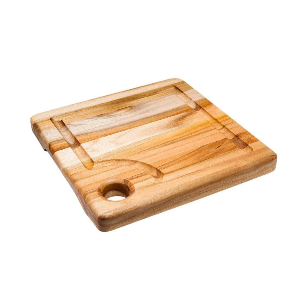 Teakhaus End-Grain Cutting Board/Serving Board with Juice Canal 24