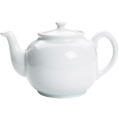 Fox Run Teapot Peter Sadler 10 cup Teapot - White