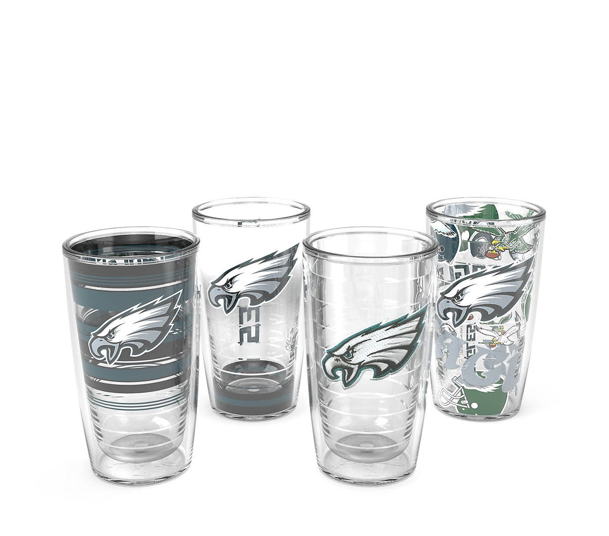 Tervis Tumbler Insulated Drinkware Tervis Eagles 16 oz Striped Tumbler