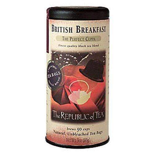 The Republic of Tea Tea The Republic of Tea British Breakfast Tea, 50 Count