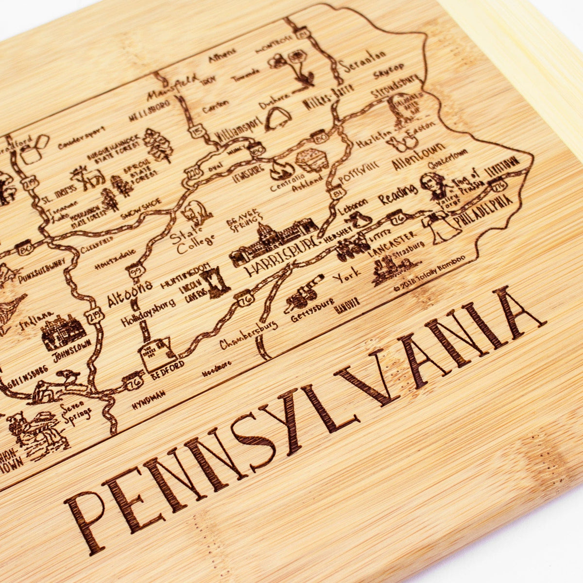 Totally Bamboo Cutting Boards A Slice of Life Pennsylvania Serving and Cutting Board