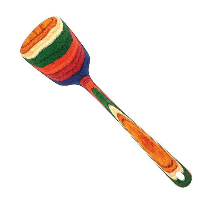 Totally Bamboo Spatula Marrakesh Rainbow Birch Wood Spatula