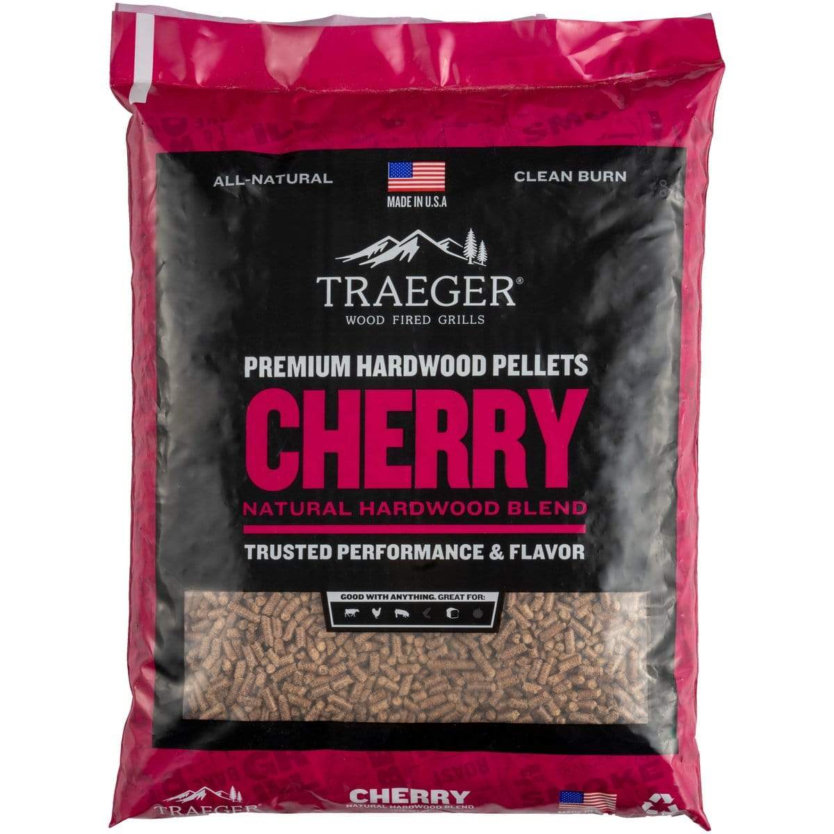 Traeger Pellets Traeger Cherry Wood Pellets 20 lb