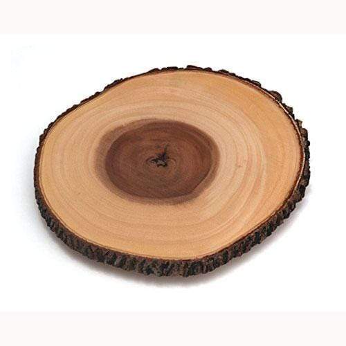 Lipper International Tray Lipper International Oval 13in-15in Natural Bark Serving Tray