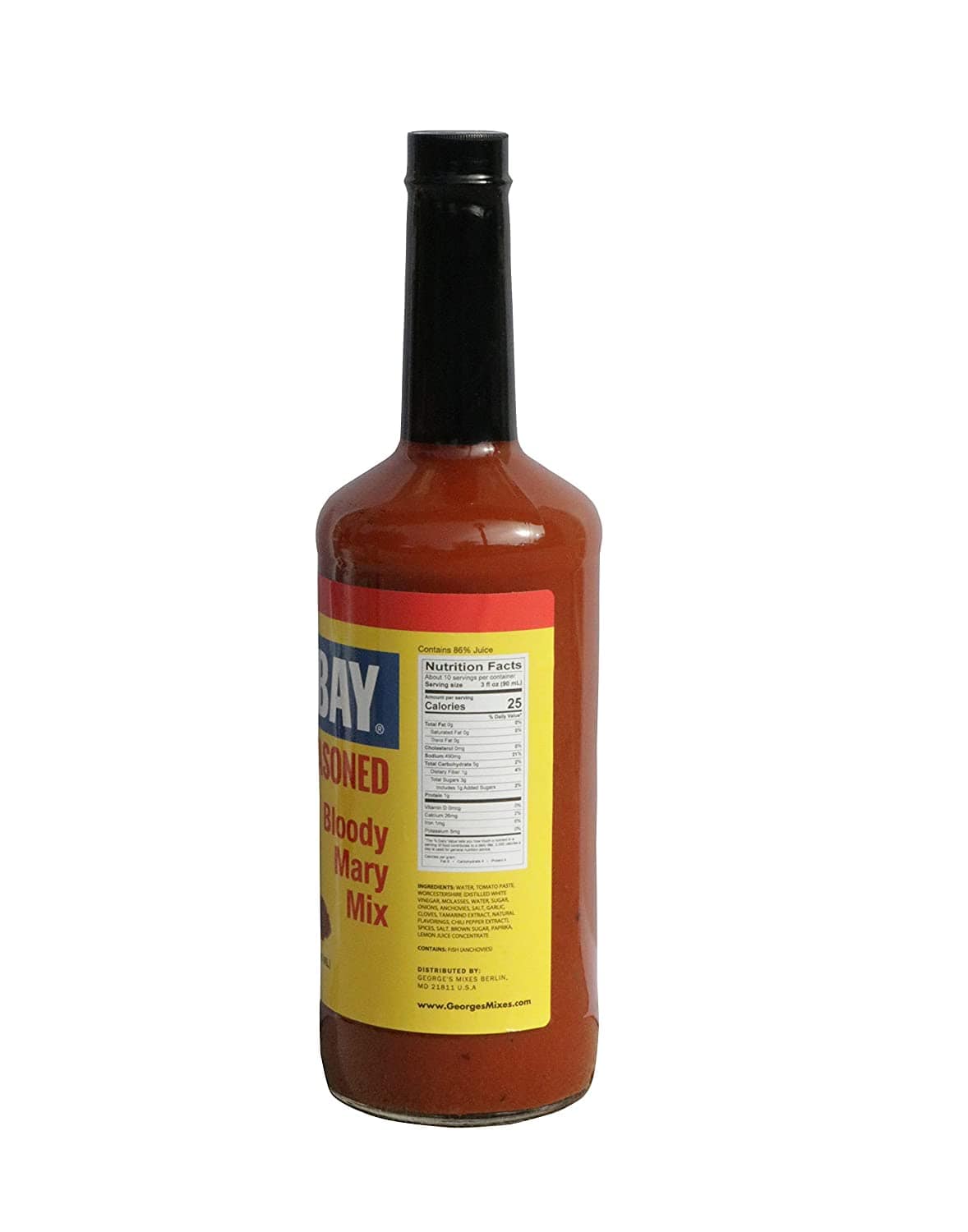 UNFI Cocktail Mixer/Rimmer Old Bay Bloody Mary Mix 32 oz