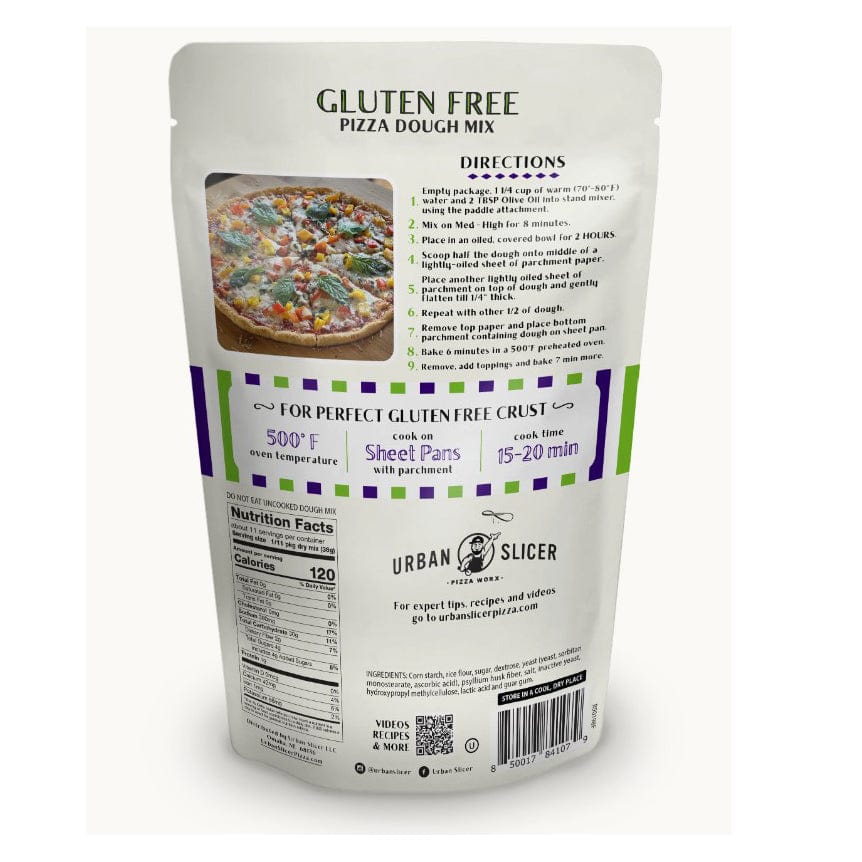 Urban Slicer Urban Slicers Gluten Free Pizza Dough