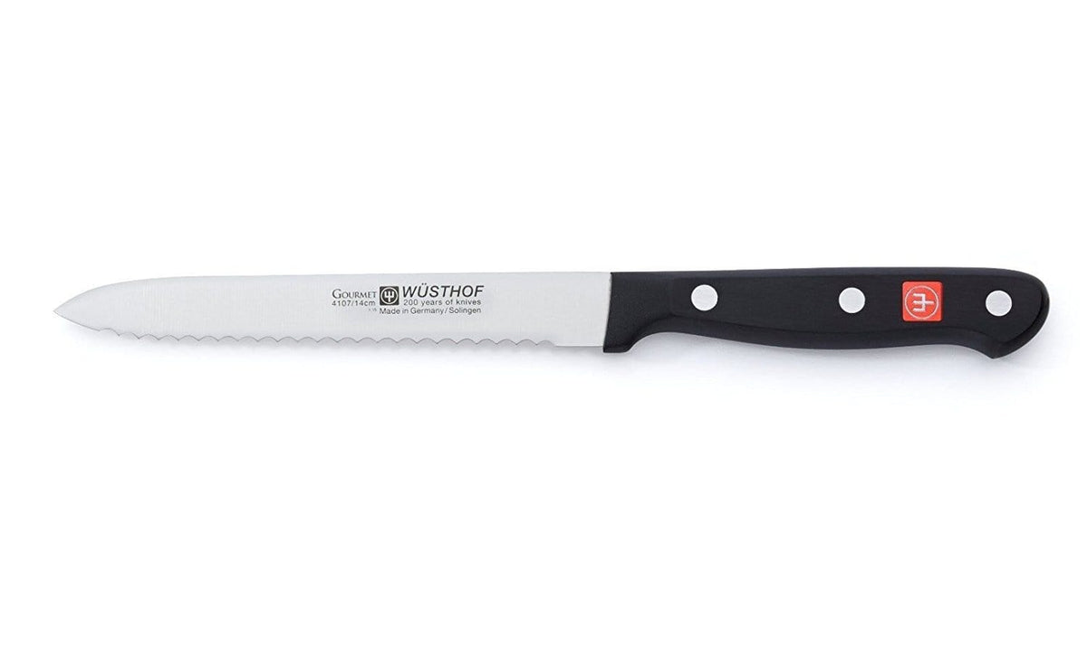 Wusthof Utility Knives Wusthof Gourmet 5in Serrated Utility Knife