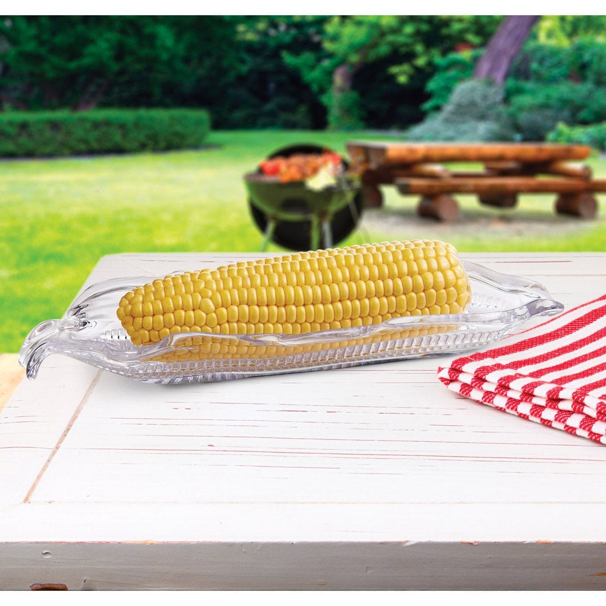 OXO Vegetable Gadgets Acrylic Corn Dish