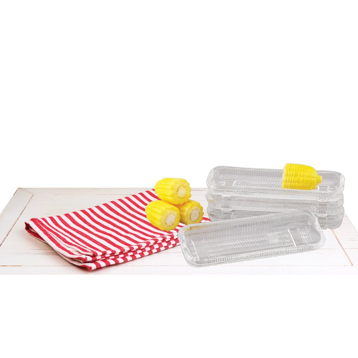 Harold Import Company Vegetable Gadgets Glass Corn Dish