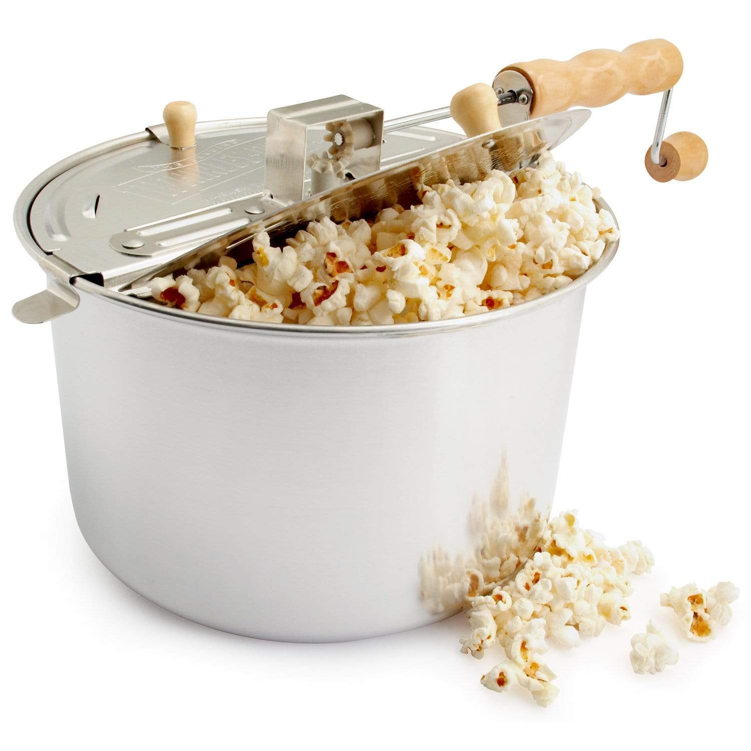 Whirley-Pop Stovetop Popcorn Popper (Red) - Popcorn County