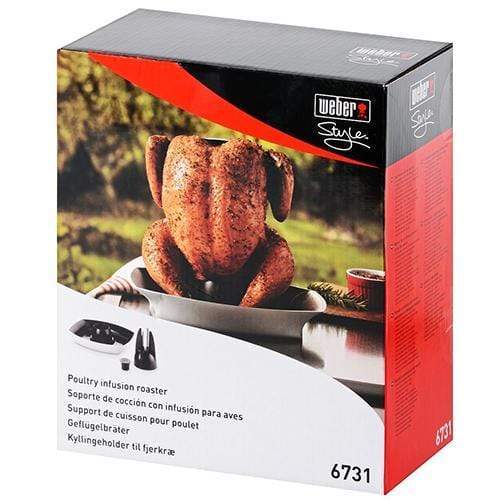 Weber Roaster Weber® &quot;Beer Can&quot; Chicken Roaster