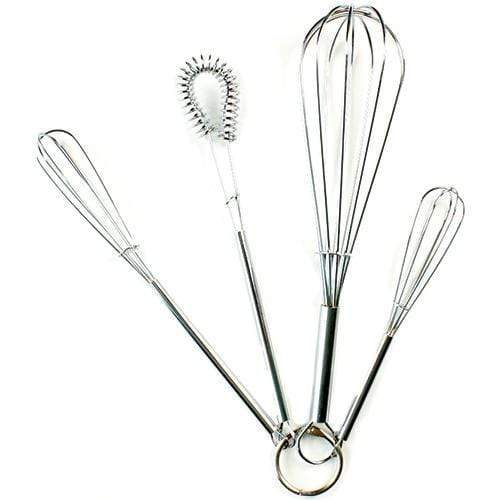 Fox Run Whisks Fox Run Mini Stainless Steel Whisks - Set of 4