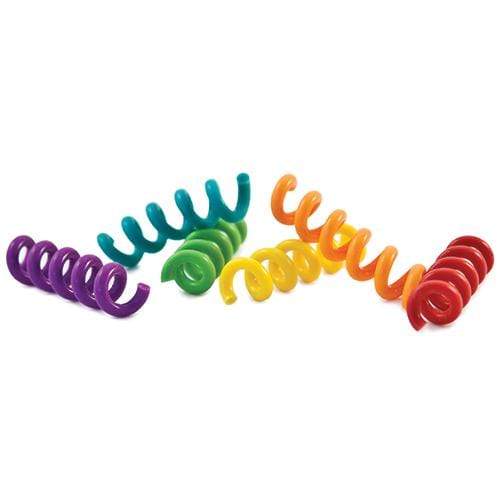 true Wine Tools True Fabrications Stem Spring Wine Charms - Silicone (Set Of 6)
