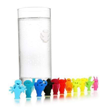 Vacu Vin Wine Tools Vacu Vin Party People Suction Markers (Set Of 12)