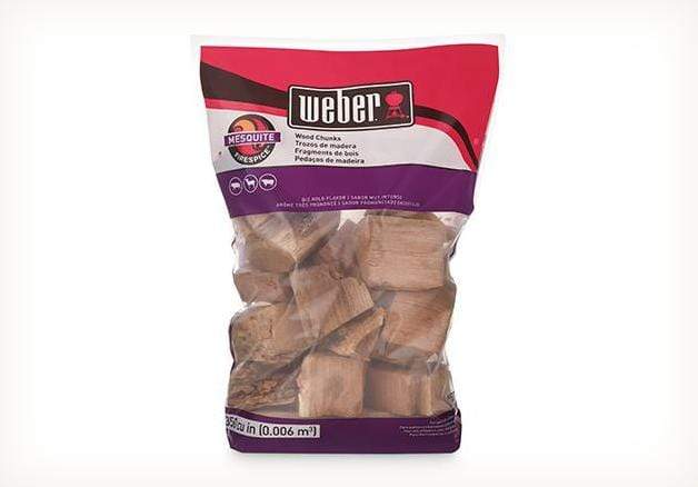 Weber Wood Pellets Weber Wood Chunks 4 lb Mesquite