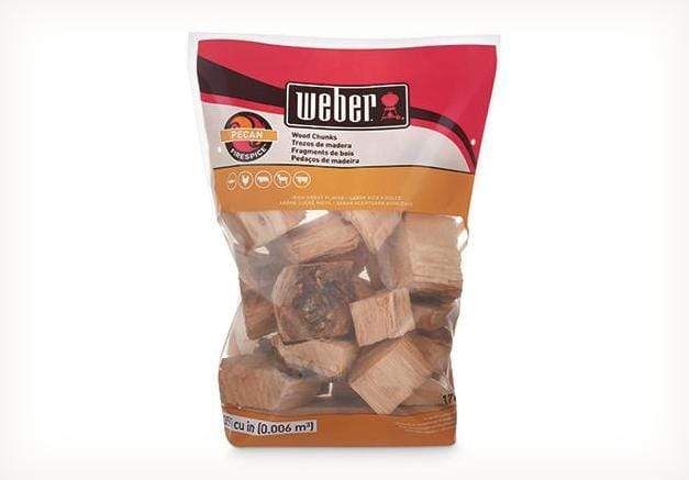 Weber Wood Pellets Weber Wood Chunks 4 lb Pecan