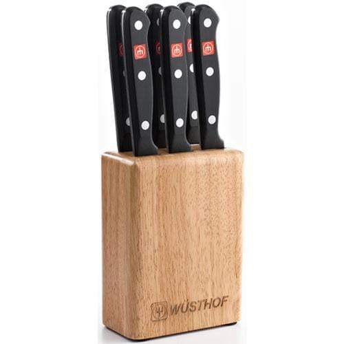 Wusthof Steak Knife Set Wusthof Gourmet 7 piece Steak Knife Set
