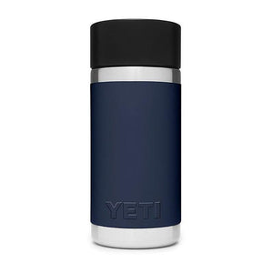 YETI Rambler Bottle 12 HotShot Lid Navy