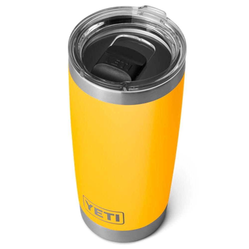 YETI Rambler 10 oz Wine Tumbler With Magslider Lid Alpine Yellow