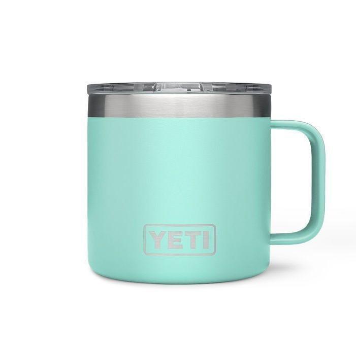 YETI Tumbler YETI Rambler Mug 14oz- Seafoam