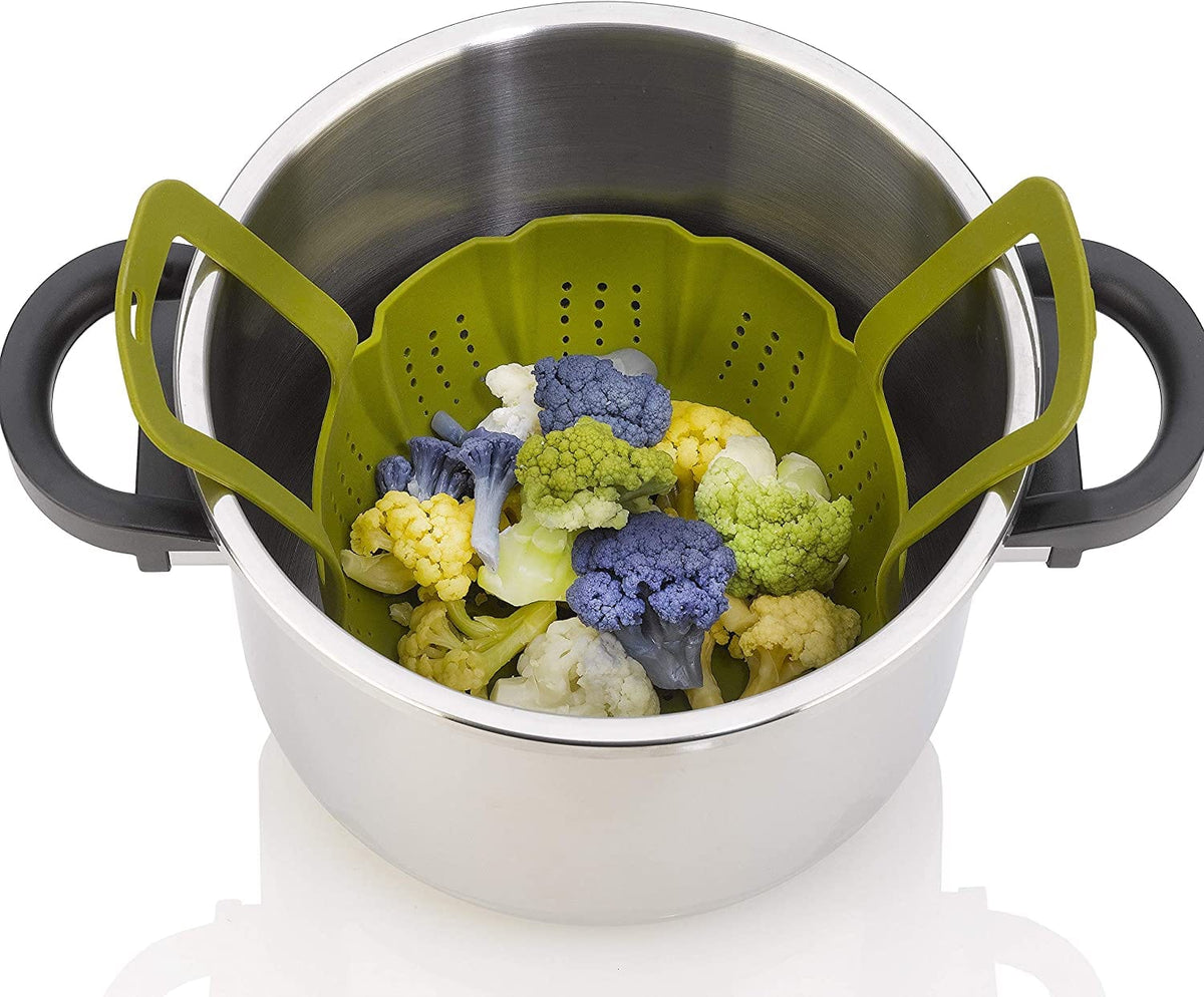 Zavor Cookware Accessories Zavor Silicone Steamer Basket 9 in