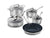 Zwilling J.A. Henckels Cookware Set Zwilling Clad CFX 10 Piece Stainless Steel Ceramic Non-Stick Cookware Set
