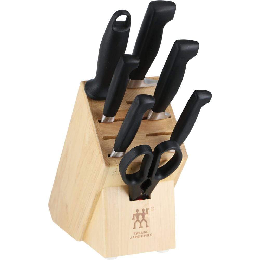Zwilling J.A. Henckels Knife Block Set Zwilling J.A. Henckels Four Star 8-piece Anniversary Knife Block Set