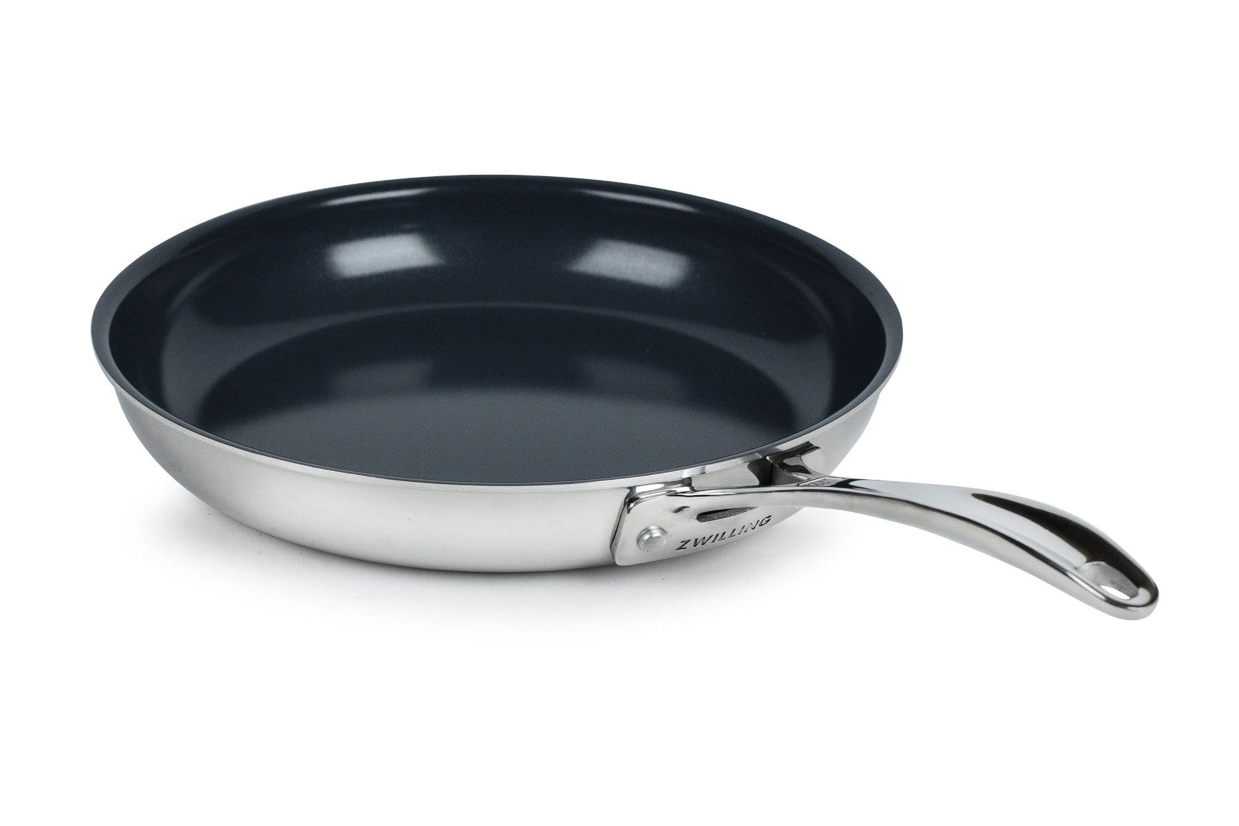Zwilling Fry Pan Zwilling Clad CFX 10" Stainless Steel Ceramic Non-Stick Fry Pan